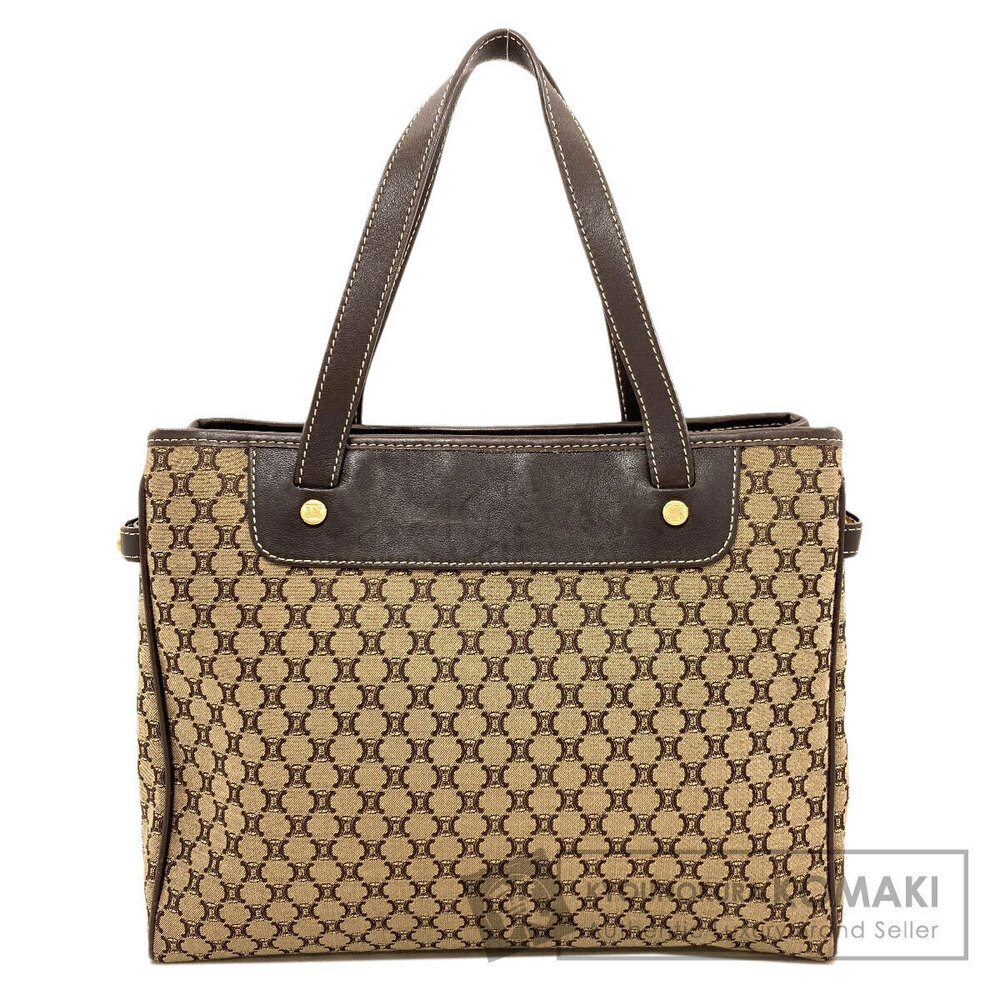 Celine Macadam canvas handbag
